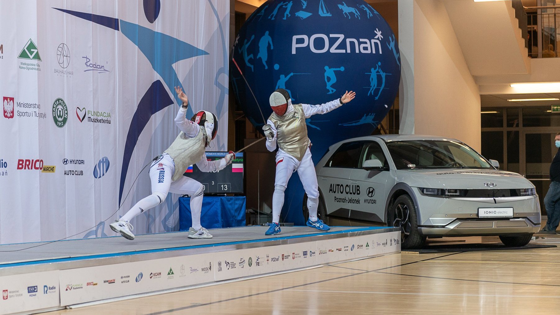 Puchar Świata we florecie kobiet Poznań 2022 fot. Łukasz Woźny