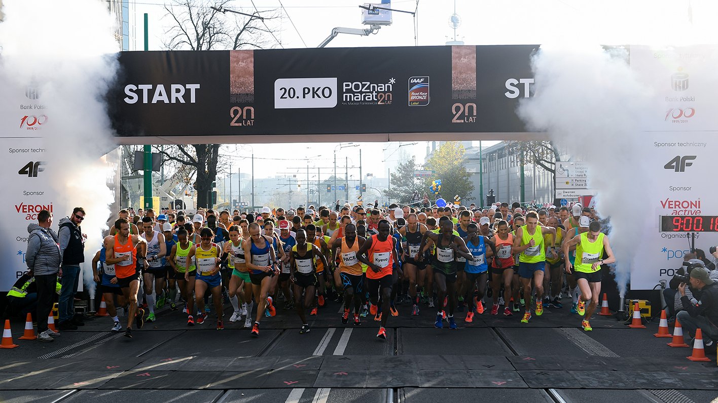 Poznań Maraton fot. Jakub Kaczmarczyk - grafika artykułu