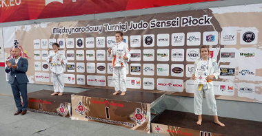 Zawodnicy PGE Akademii Judo na podium