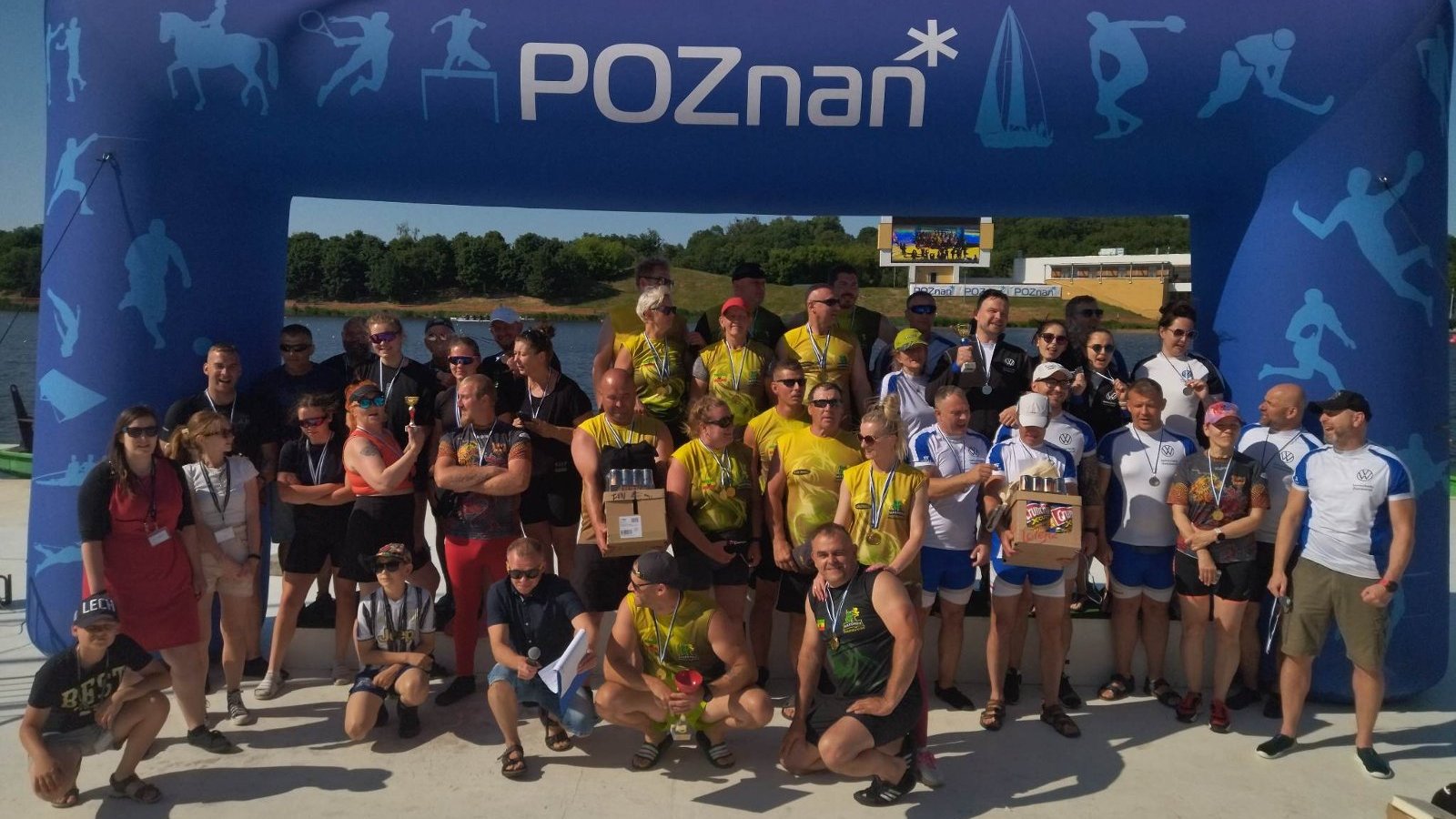Poznańskie Dragony i Poznań Canoe Challenge 2023
