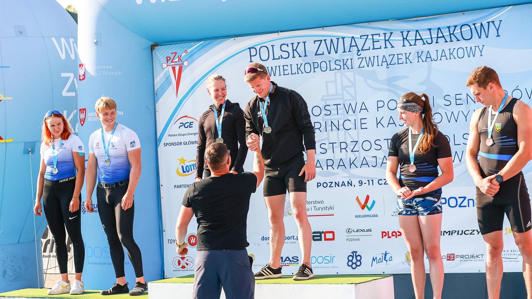 MP Seniorów w sprincie kajakowym, fot. Przemysław Szyszka