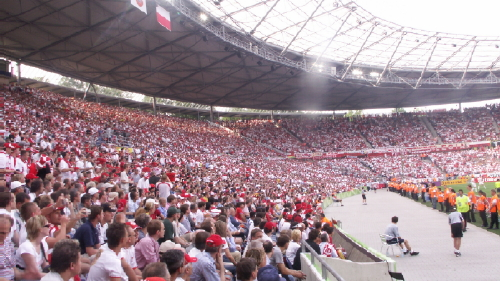 Mecz Polska - Kostaryka w Hanowerze podczas MŚ 2006