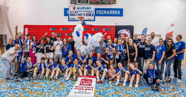 Enea AZS Szkoła Gortata Poznań z mistrzostwem Polski U-17 w koszykówce kobiet, fot. Konrad Czapracki
