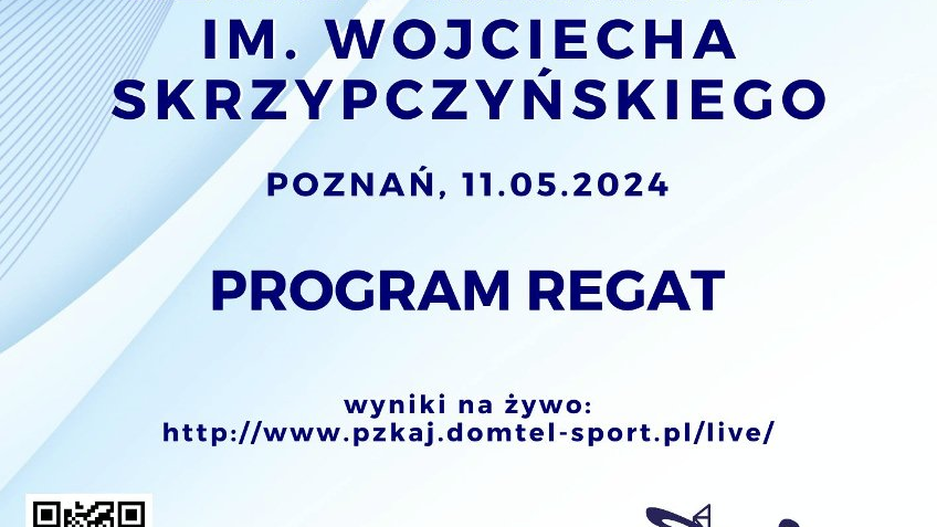 Plakat Regat im. Wojciecha Skrzypczyńskiego