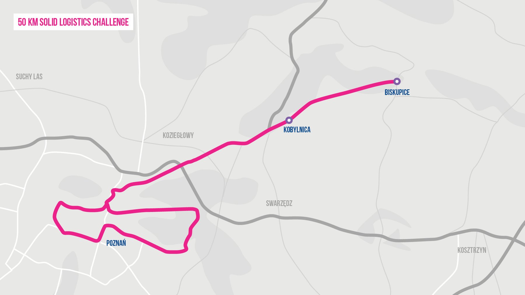 mapa trasy na 50 km