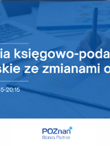 Grafika zapraszająca na szkolenie Rozliczenia księgowo-podatkowe i ZUS-owskie ze zmianami od 2026 r.