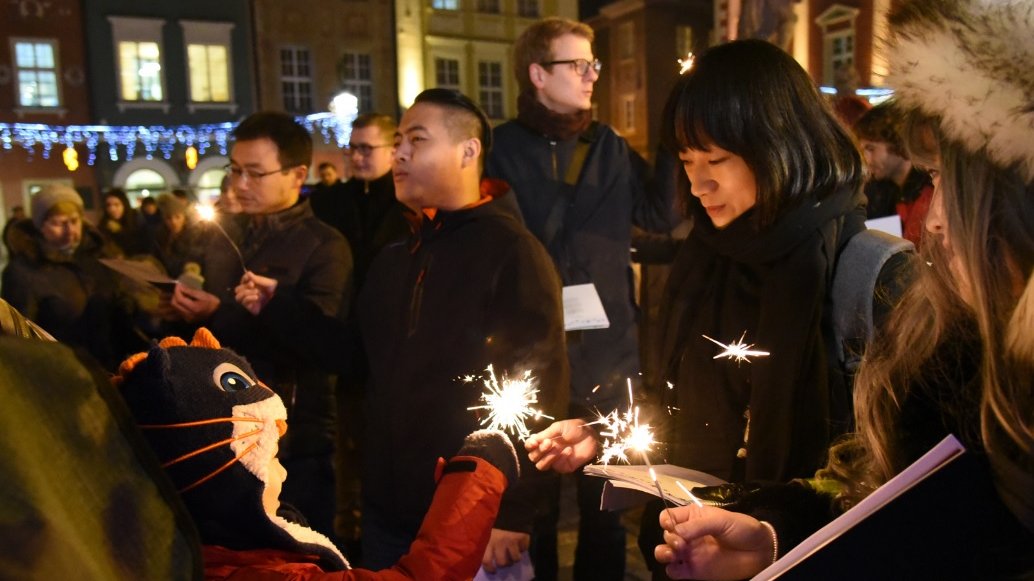 International Christmas Carol at the Old Market Square