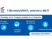 1% dla Poznania