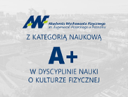 AWF w Poznaniu z kategorią A+ w dyscyplinie nauki o kulturze fizycznej