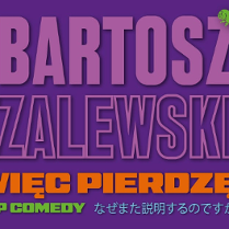 Baner promujący wydarzenie. Nazwa wydarzenia i zdjęcie artysty.