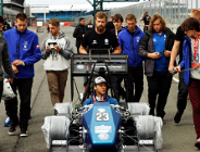 Bolid Politechniki w Silverstone