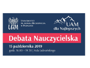 Debata nauczycielska na UAM