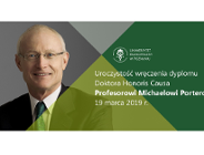 Doktorat Honoris Causa UEP dla Michaela E. Portera