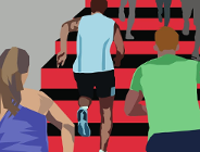 IV Bieg po schodach Collegium Altum