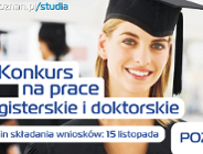 Konkurs na wyróżniające się prace magisterskie i doktorskie obronione na poznańskich uczelniach