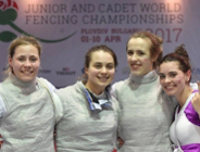 Mistrzynie floretu z UAM