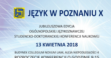Język w Poznaniu - konferencja naukowa