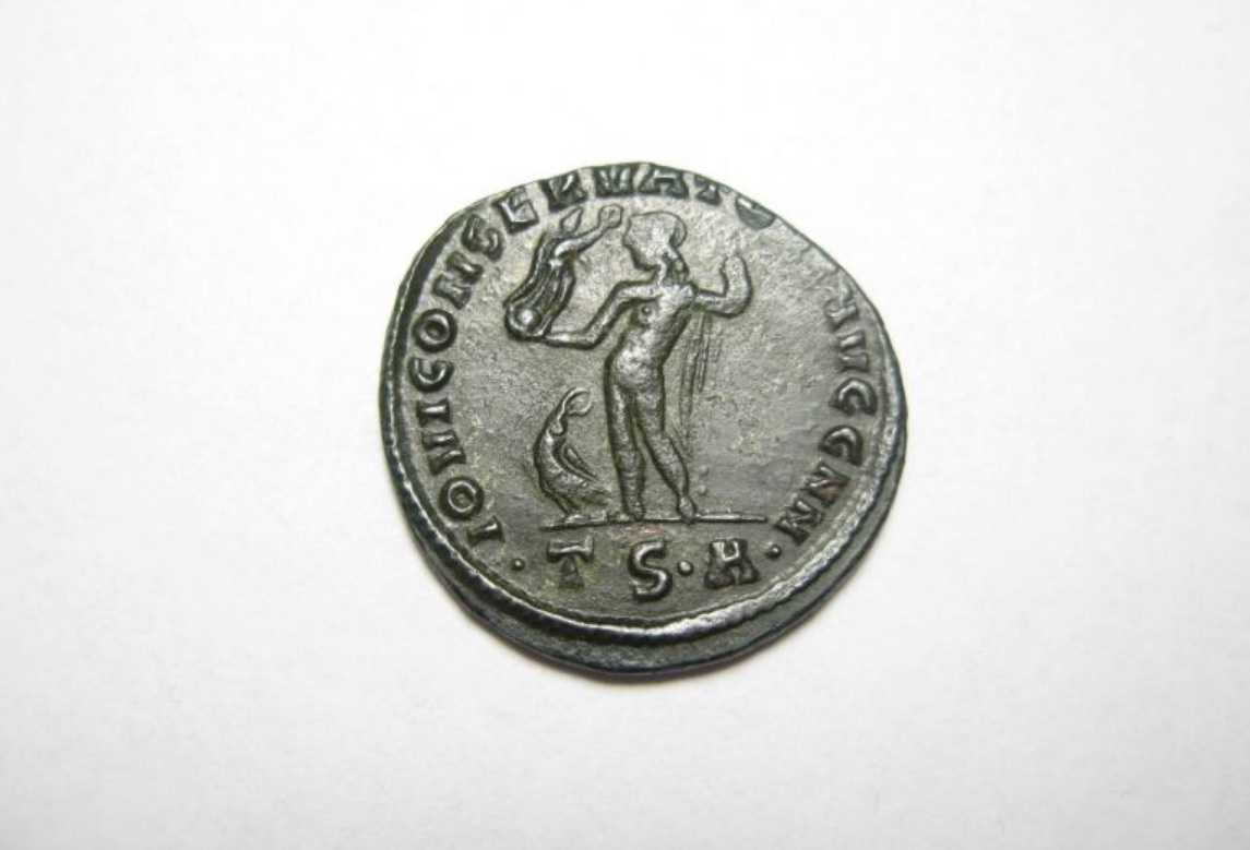 Moneta Licyniusza I (foto: UAM) - grafika artykułu