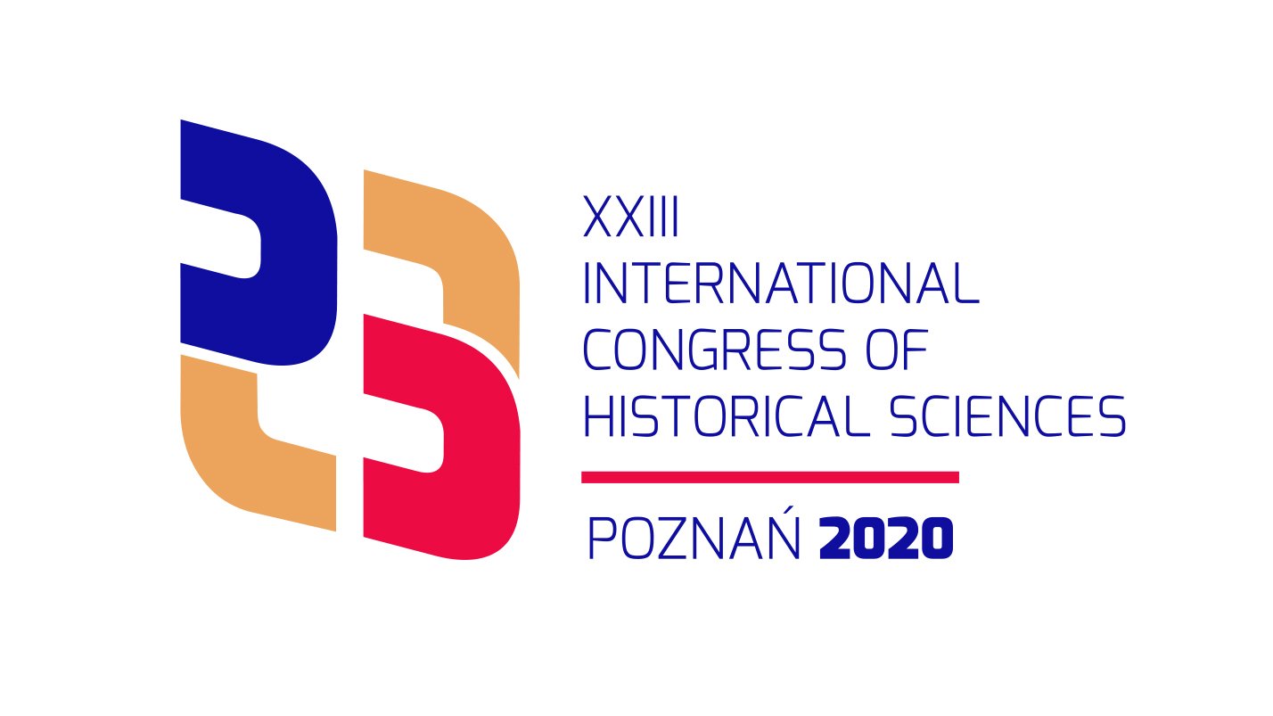 Logo Międzynarodowego Kongresu Nauk Historycznych 2022 (grafika na białym tle) - grafika artykułu