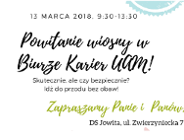 Powitanie wiosny w Biurze Karier UAM