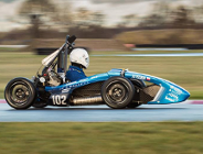 Studencki bolid na targach Motorshow