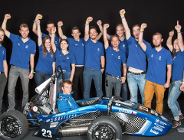 Studencki bolid na torze w Niemczech