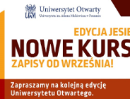 Uniwersytet Otwarty UAM - nowe kursy