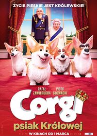 Plakat filmu Corgi, psiak Królowej