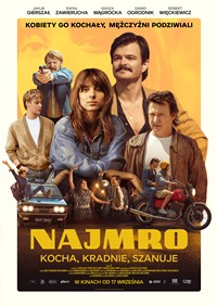 Plakat filmu Najmro. Kocha, kradnie, szanuje