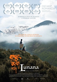 Plakat filmu Lunana. Szkoła na krańcu świata