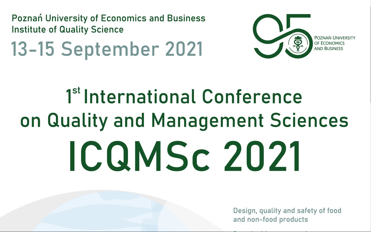 1st International Conference on Quality and Management Sciences 2021 - grafika artykułu