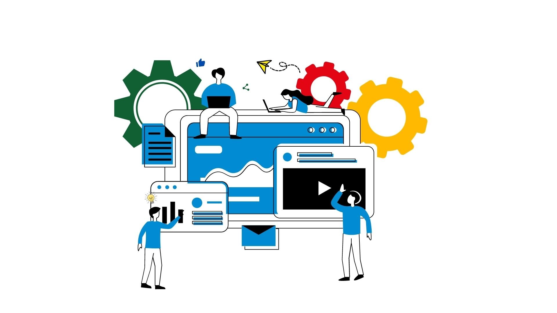 Constant growth in the IT industry - grafika artykułu