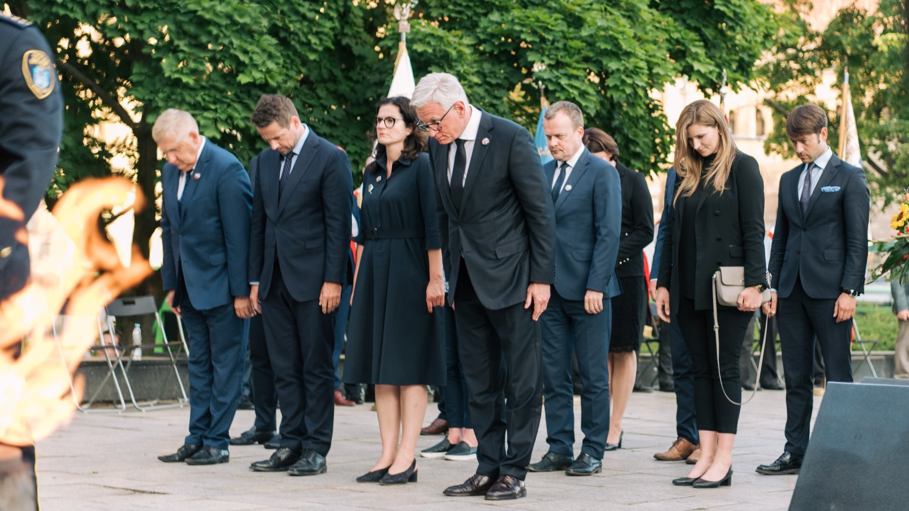 The culmination of the Poznan June '56 ceremonies took place at Adam Mickiewicz Square