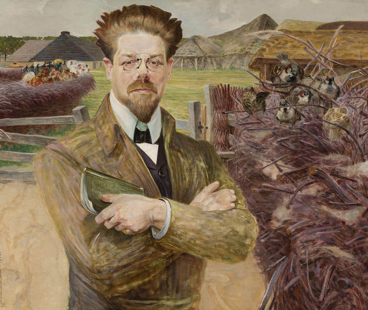 Jacek Malczewski, "Władysław Reymont", fot. Wikipedia .