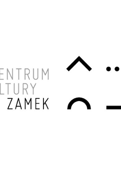 Na białym tle logo CK Zamek.