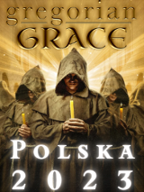 Baner promujący wydarzenie. Nazwa wydarzenia i zdjęcie artystów.