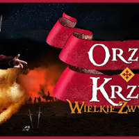 Na banerze napis z nazwą widowiska.