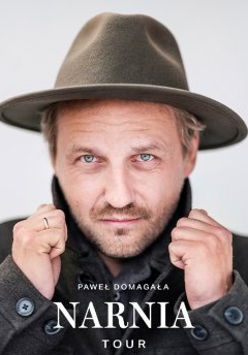Baner promujący wydarzenie. Nazwa wydarzenia i zdjęcie artysty.