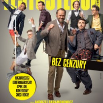 Baner promujący wydarzenie. Nazwa wydarzenia i zdjęcie artystów.