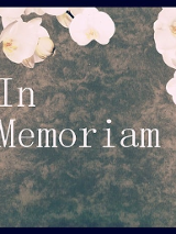 Baner z napisem in memoriam.