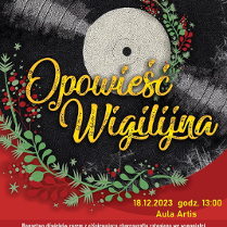 Baner promujący wydarzenie. Nazwa wydarzenia i data.