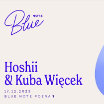 Baner promujący wydarzenie. Nazwa wydarzenia i zdjęcie artystów.