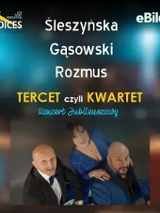 Baner promujący wydarzenie. Nazwa wydarzenia i zdjęcie artystów.