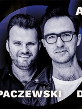 Baner promujący wydarzenie. Nazwa wydarzenia, data i zdjęcie Artystów.