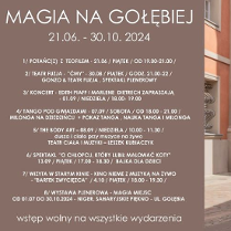 Baner promujący wydarzenie. Nazwa wydarzenia i data.