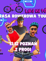Baner promujący wydarzenie. Nazwa wydarzenia i data.