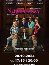 Baner promujący wydarzenie. Nazwa wydarzenia, data i zdjęcie Artystów.