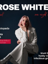 Baner promujący wydarzenie. Nazwa wydarzenia, data i zdjęcie Artystki.