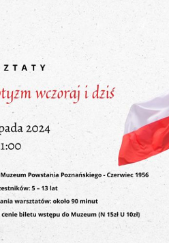 Baner promujący wydarzenie. Nazwa wydarzenia i data.
