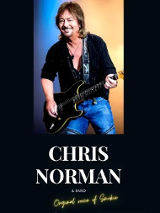 Baner promujący wydarzenie. Nazwa wydarzenia i zdjęcie artysty.